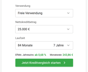 Schnellrechner für unsere Affiliate Partner
