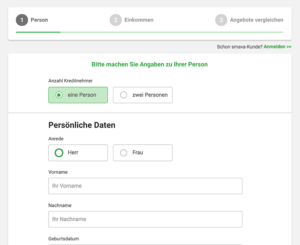 Whitelabel-Formular für unsere Affiliate Partner